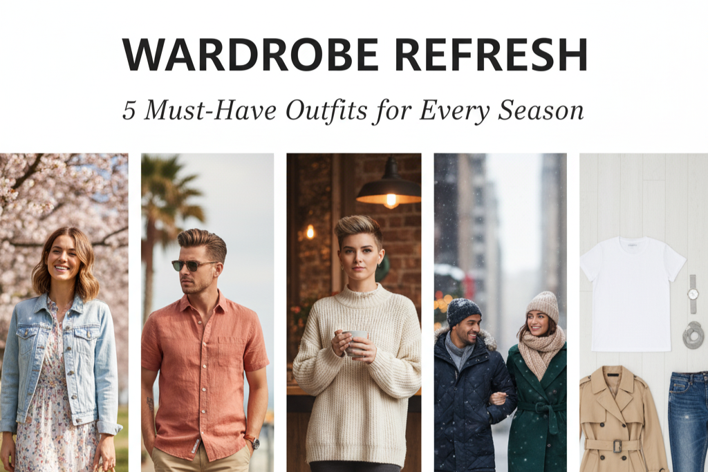 Wardrobe Refresh: 5 Must-Have Outfits for Every Season