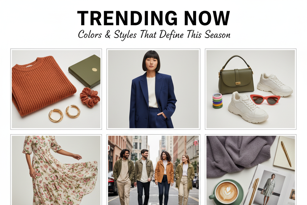 Trending Now: Colors & Styles That Define This Season