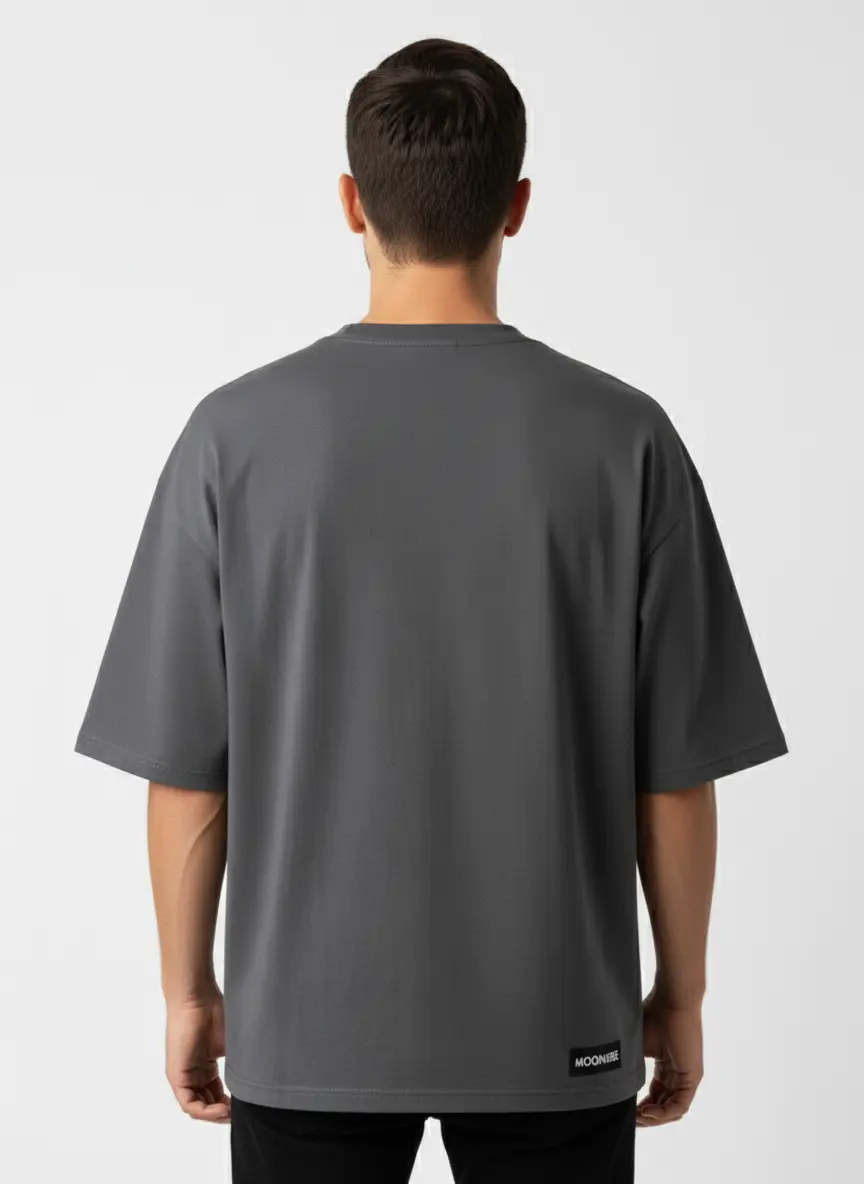 Charcoal Oversized Fit T-Shirt