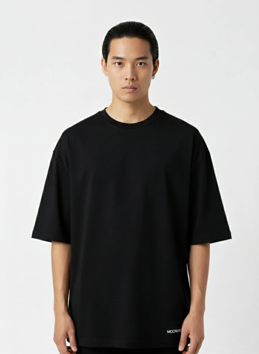 Black Oversized Fit T-Shirt