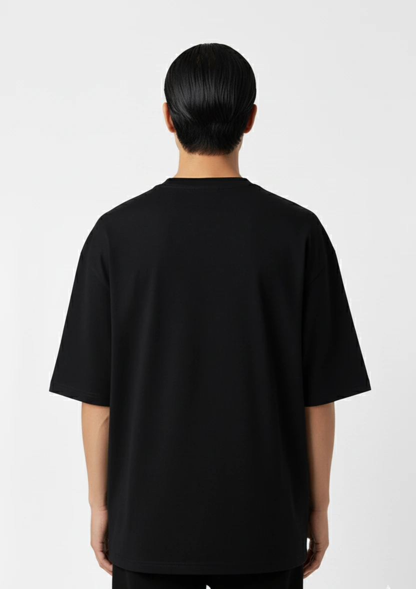 Black Oversized Fit T-Shirt
